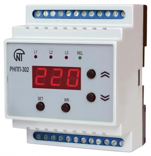 Реле напряжения РНПП-302 3ф НовАтек-Электро 3425600302 13.03.2026