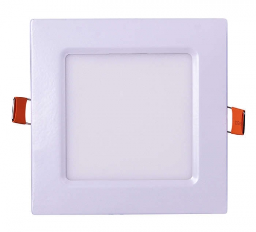 Светильник светодиодный ультратонкий встраив. PPL-S 6Вт 4000К IP40 WH 120мм квадрат Jazzway 5008229A 5008229A