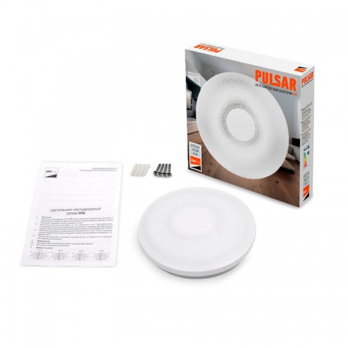 Светильник светодиодный PPB Pulsar 24Вт 4000К IP20 D260х55 JazzWay 5024724 5024724