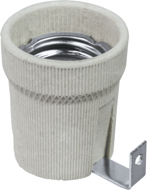 Патрон керамический с держателем E27 71 619 NLH-CL-H-E27 Navigator 71619 71619