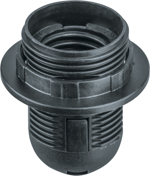 Патрон электрический 61 351 NLH-PL-R1-E27-BL пласт. люстровый с кольцом Navigator 61351 61351