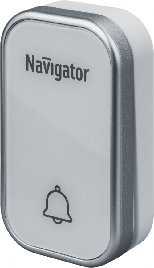 Звонок электрический NDB-D-AC03-1V1-WH NAVIGATOR 80506 80506