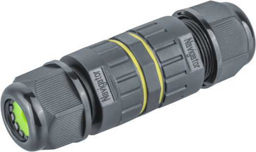 Коннектор кабельный I-образный 82 837 NTB-I02-3P-IP68 3PIN Navigator 82837 82837