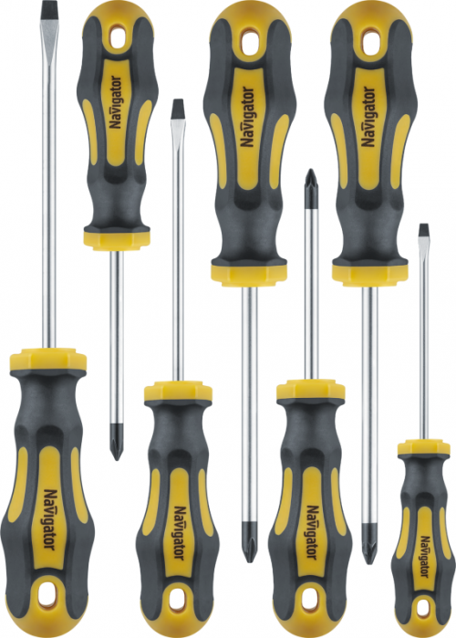 Набор отверток NHT-Ot02-H7 (7шт) Navigator 95268 95268