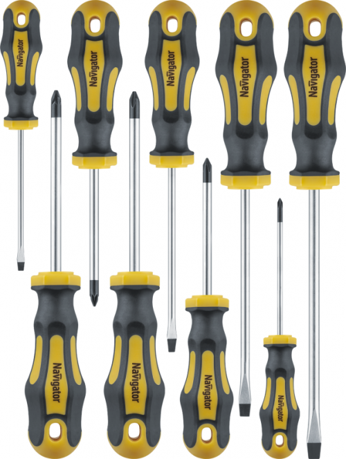 Набор отверток NHT-Ot02-H9 (9шт) Navigator 95269 95269