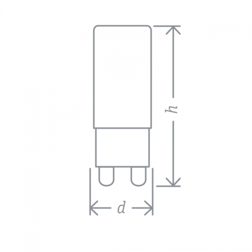 Лампа светодиодная 71 267 NLL-P-G9-5-230-4K 5Вт капсульная 4000К белый G9 420лм 230В Navigator 71267 71267