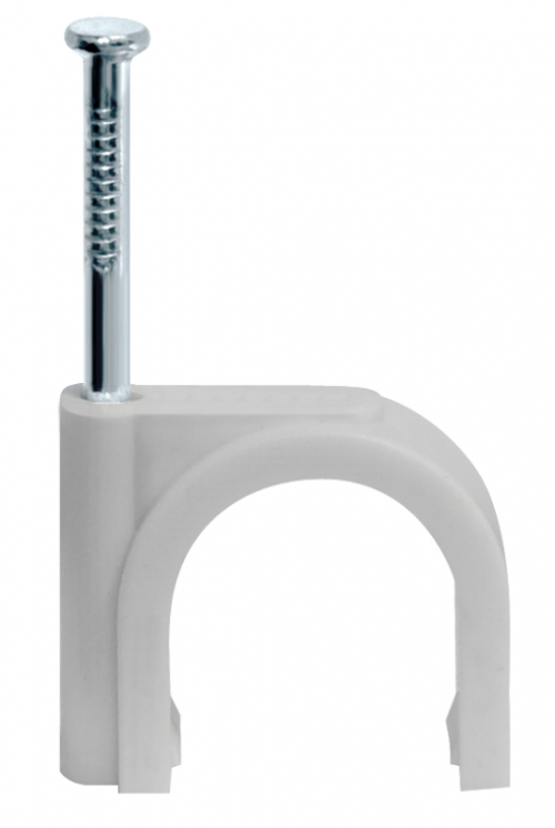 Скоба крепежная круглая с гвоздем d10мм NCR-10-50 (уп.50шт) Navigator 71071 71071