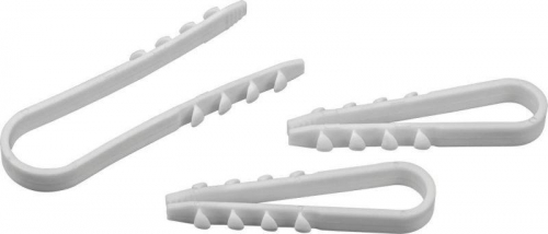 Дюбель-хомут для круглого кабеля 71 850 NCU-11-18-55-50/WH бел. (уп.50шт) Navigator 71850 71850