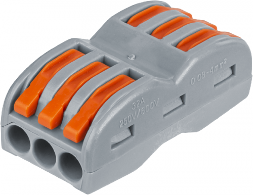 Клемма монтажная 14 222 NTC-R-3х3-6-B5 (уп.5шт) NAVIGATOR 14222 14222