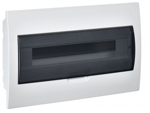 Бокс ЩРВ-П-18 мод. встраив. пластик IP41 GENERICA MKP12-V-18-41-G MKP12-V-18-41-G