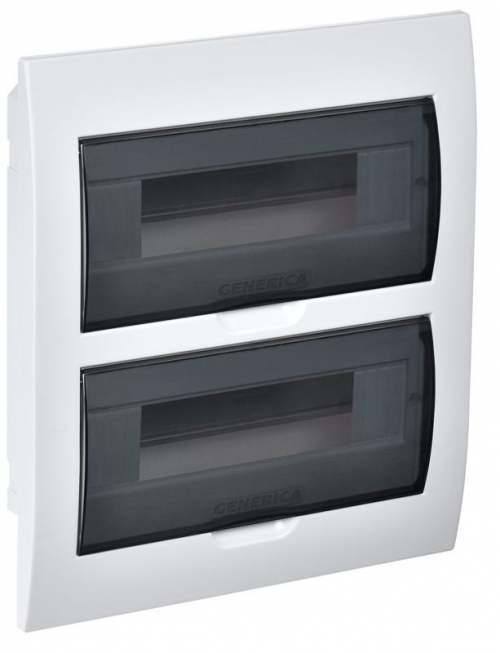 Бокс ЩРВ-П-24 мод. встраив. пластик IP41 GENERICA MKP12-V-24-41-G MKP12-V-24-41-G