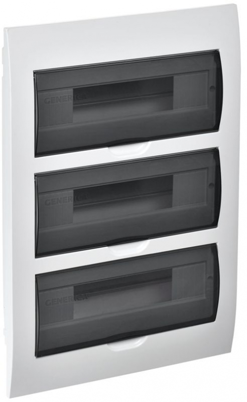 Бокс ЩРВ-П-36 мод. встраив. пластик IP41 GENERICA MKP12-V-36-41-G MKP12-V-36-41-G