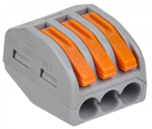 Клемма строительно-монтажная СМК 222-413 (уп.50шт) GENERICA UKZ20-413-050-G UKZ20-413-050-G