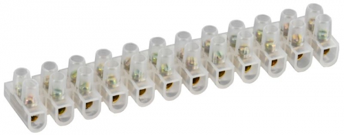 Колодка клеммная ЗВИ-3 1.0-2.5кв.мм 12пар GENERICA UZV10-003-D25-K01-10-G UZV10-003-D25-K01-10-G