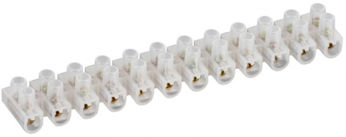 Колодка клеммная ЗВИ-10 2.5-6кв.мм 12пар GENERICA UZV10-010-006-K01-10-G UZV10-010-006-K01-10-G