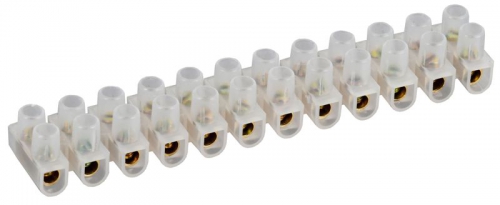 Колодка клеммная ЗВИ-15 4-10кв.мм 12пар GENERICA UZV10-015-010-K01-10-G UZV10-015-010-K01-10-G