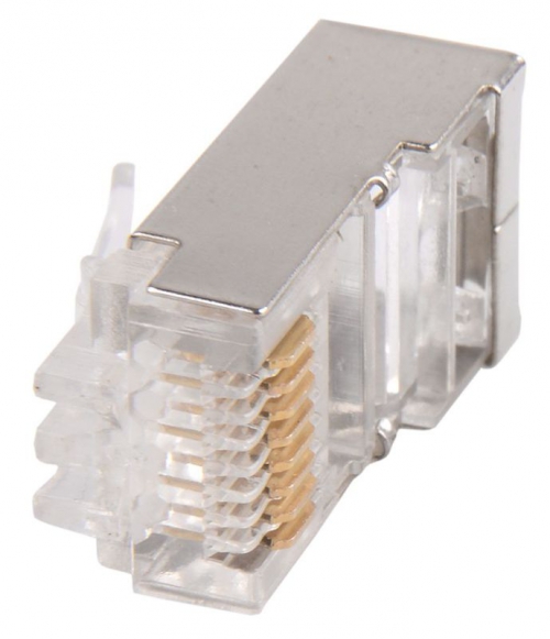 Разъем RJ45 (8P8C) кат.5E FTP GENERICA CS3-1C5EF-G CS3-1C5EF-G