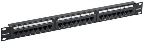 Патч-панель 1U кат.5E UTP 24 порта (Krone) GENERICA PP24-1UC5EU-K05-G PP24-1UC5EU-K05-G