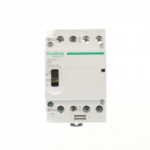 Контактор 4п City9 Set 4НО 40А AC 400В-230В SE C9C32440 C9C32440