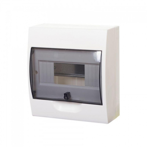 Бокс навесной ОП City9 Box 1 ряд 8мод. с прозр. дверцей SE EZ9E108S2SRU EZ9E108S2SRU