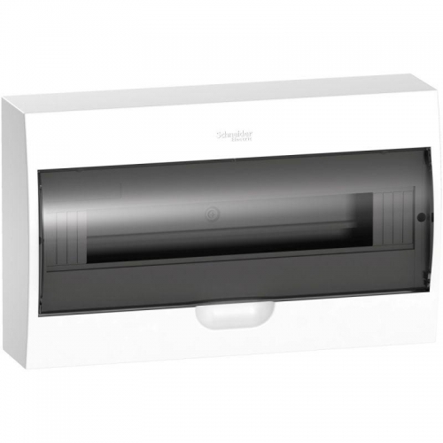 Бокс навесной ОП City9 Box 1 ряд 18мод. с прозр. дверцей SE EZ9E118S2SRU EZ9E118S2SRU