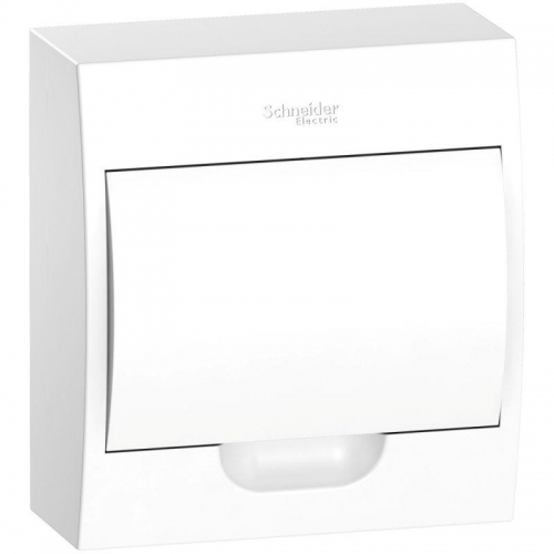 Бокс навесной ОП City9 Box 1 ряд 8мод IP40 IK07 63А 2 клеммы с бел. дверцей SE EZ9E108P2SRU EZ9E108P2SRU