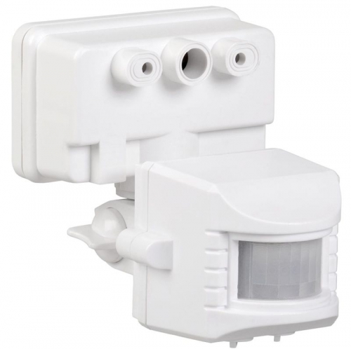 Детектор движения ДД 019 1100Вт угол обз. 120град. дальн. 12м IP44 бел. ИЭК LDD13-019-1100-001 LDD13-019-1100-001
