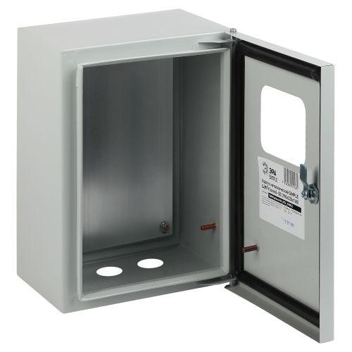 Корпус металлический ЩМПг (окно)-00 290х220х175 IP54 NO_SIMPLE_STM_SHMPg(okno)-00_IP54 ЭРА Б0041659 Б0041659