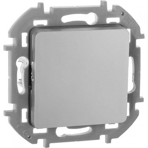 Выключатель 1-кл. Inspiria 10А IP20 250В 10AX механизм алюм. Leg 673602 673602
