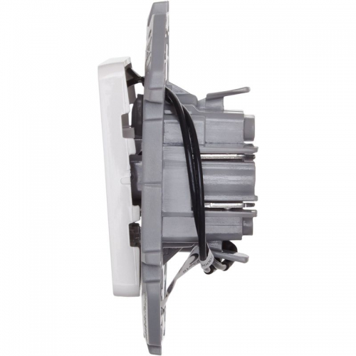 Выключатель 1-кл. Inspiria 10А IP20 250В 10AX с подсветкой/индикацией механизм бел. Leg 673610 673610