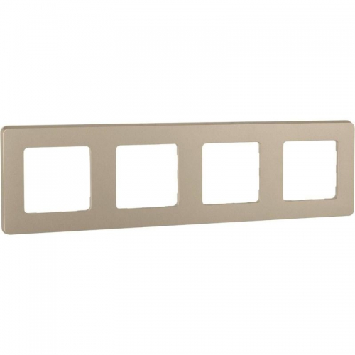 Рамка 4-м Inspiria шампань Leg 673968 673968