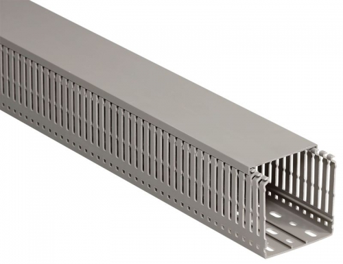 Кабель-канал перфорированный 80х60 L2000 ИМПАКТ серия М (7х11) ИЭК CKM50-080-060-1-K03 CKM50-080-060-1-K03