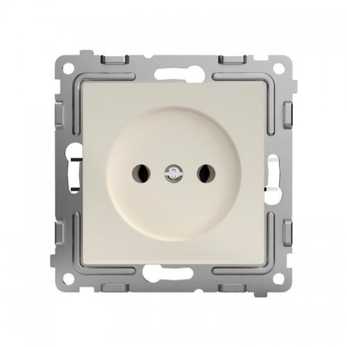 Розетка 1-м СП Pixel 16А IP20 без заземл. механизм беж. TOKOV ELECTRIC TKE-PX-R1-C02 TKE-PX-R1-C02