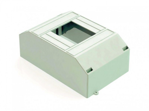 Корпус пластиковый навес. 2-4мод. IP30 бел. DEKraft 31031DEK 31031DEK
