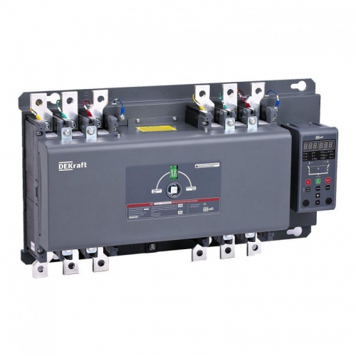 Ввод резерва автоматический АВР АВР-303 3п 250А 35кА на авт. выкл. со встроен. блоком управления DEKraft 41038DEK 13.03.2026