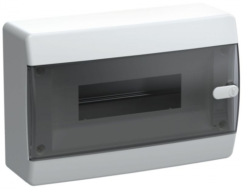 Корпус ЩРН-П-12 UNION Compact IP41 черн. прозр. дверь пластик. IEK UIC-KP12-N-12-41-K01 UIC-KP12-N-12-41-K01