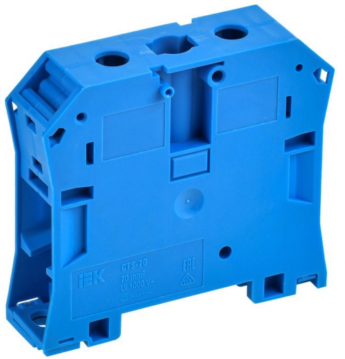 Колодка клеммная CTS ARMAFIX 70кв.мм син. IEK YCT10-00-K07-070 YCT10-00-K07-070