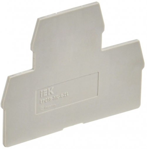 Заглушка для CTS-ML ARMAFIX 2 ур. 4кв.мм сер. IEK YCT13-00-2-K03-004-ZGL YCT13-00-2-K03-004-ZGL