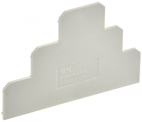 Заглушка для CTS-ML ARMAFIX 3 ур. 2.5кв.мм сер. IEK YCT13-00-3-K03-002-ZGL YCT13-00-3-K03-002-ZGL