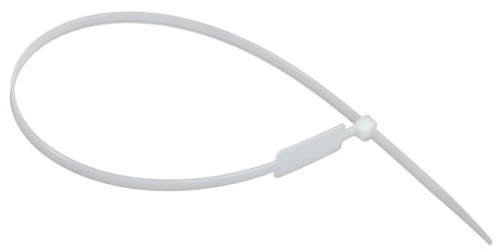 Хомут 4.8х370мм P6.6 маркерный бел. (уп.100шт) IEK UHH14-D048-370-100-K01 UHH14-D048-370-100-K01