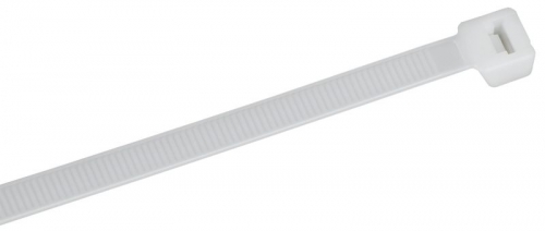 Хомут 7.6х500мм P6.6 стандартный бел. (уп.100шт) IEK UHH30-D076-500-100-K01 UHH30-D076-500-100-K01