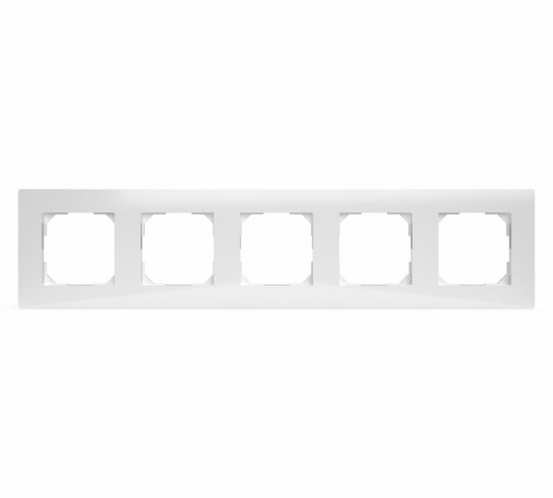 Рамка 5-м Pixel бел. TOKOV ELECTRIC TKE-PX-RM5-C01 TKE-PX-RM5-C01