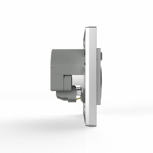 Розетка 1-м СП Pixel с заземл. с 2-мя заряд. устр. USB тип A+A механизм алюм. TOKOV ELECTRIC TKE-PX-R1U2A-C03 TKE-PX-R1U2A-C03