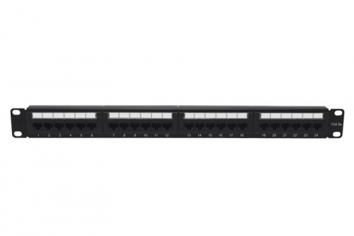 Патч-панель 19 1U кат.5E неэкранир. 24 порта RJ45 Dual IDC TOKOV ELECTRIC TKE-PP-5E-1U-24P-UTP TKE-PP-5E-1U-24P-UTP