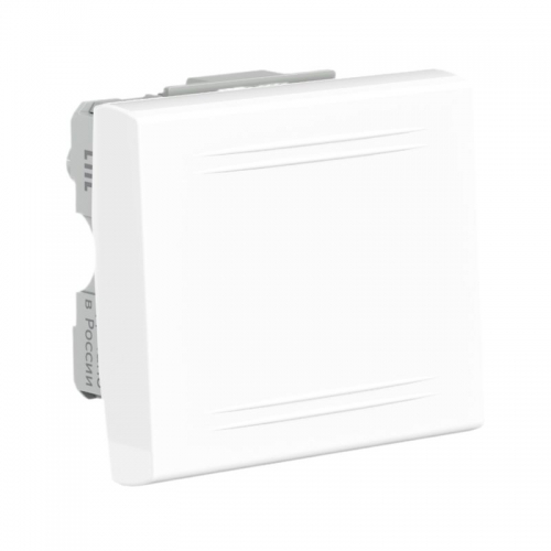 Выключатель 1-кл. 2мод. СП VIVA 16А IP20 бел. DKC 45021 45021