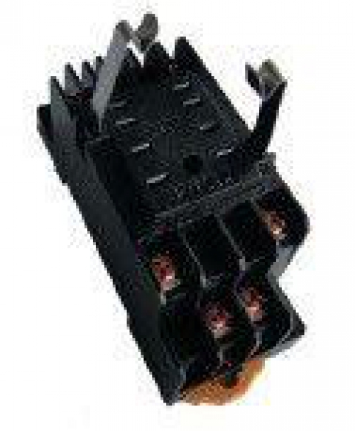 Разъем РР-102 для крепления на DIN-рейку пром. реле для ПР-102 3 конт. (3-5)А DEKraft 23952DEK 23952DEK