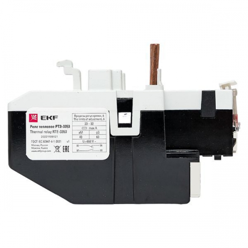 Реле тепл. РТЭ 3353 23-32А EKF rel-3353-23-32 rel-3353-23-32