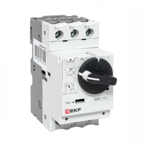 Выключатель автоматический для защиты двигателя GV2P 0.63-1А EKF gv2pm-1.0 gv2pm-1.0