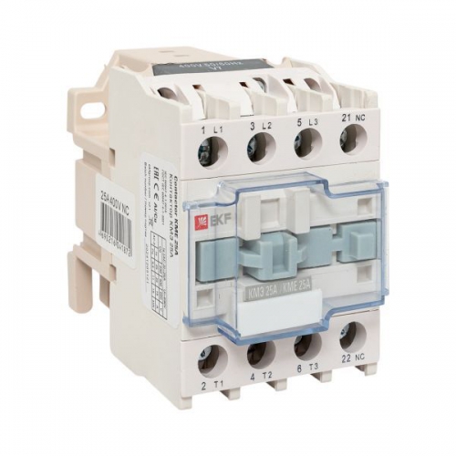 Контактор КМЭ 25А кат. 380В AC 1НЗ EKF ctr-s-25-380-nc ctr-s-25-380-nc