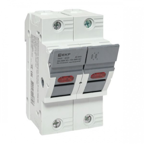 Предохранитель-разъединитель DF 14х51 2п (тип ПВЦ) EKF df142-e df142-e